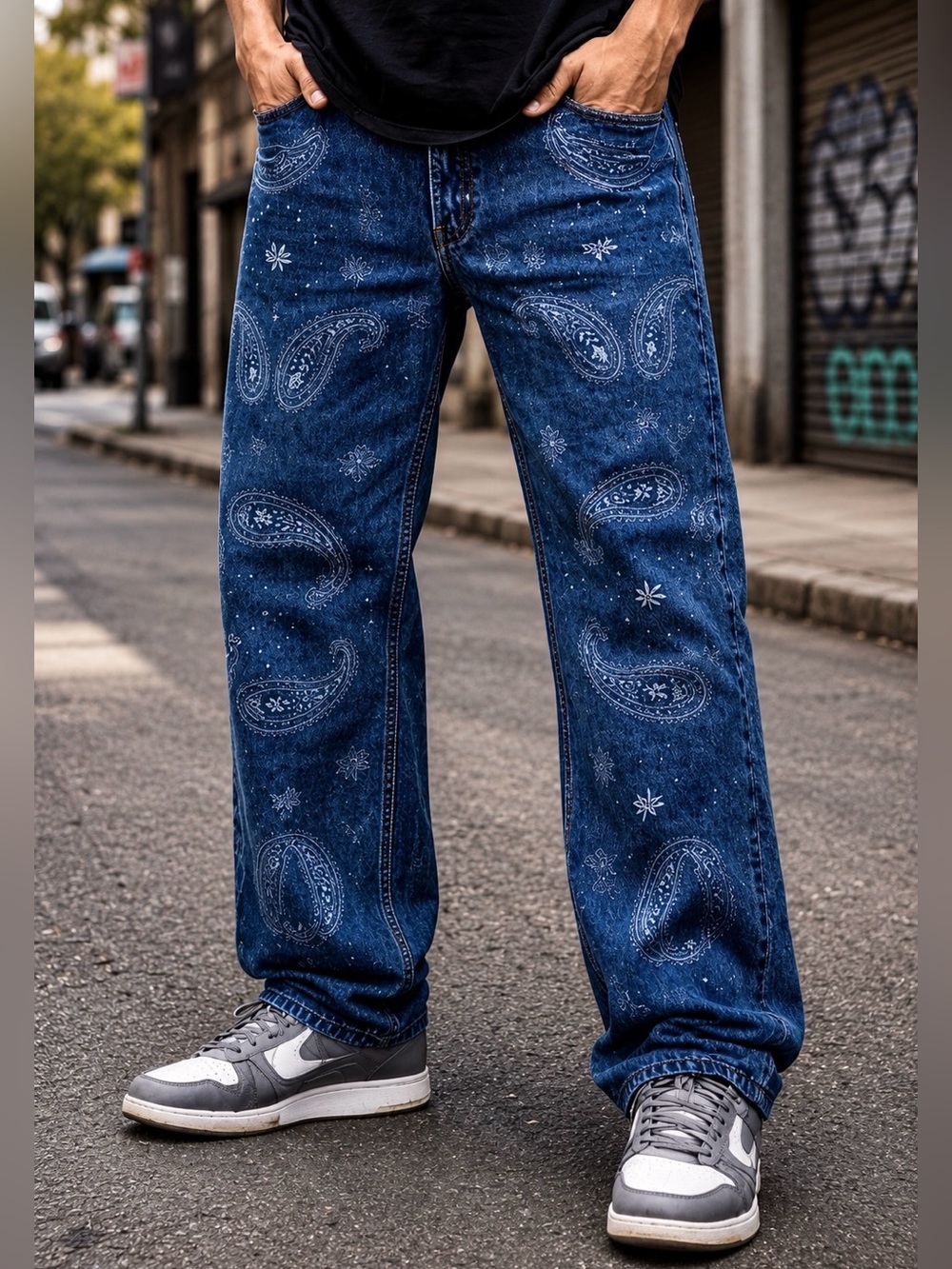 Levi’s x Snoop Dogg Lot 420 Paisley Jeans NWT 32x32 / 36x32